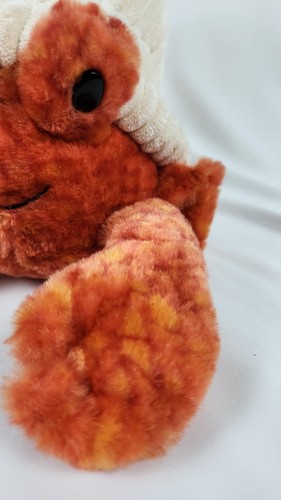 The Petting Zoo Orange Hermit Crab Stuffed Animal Plush. - Picture 3 of 13
