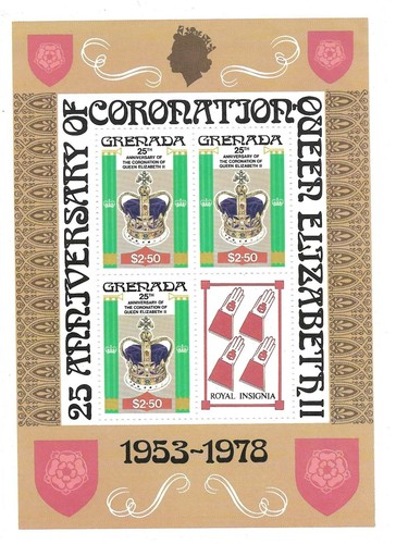 British Commonwealth Common Design Type Mint Never Hinged 3 Souvenir Sheet - Picture 2 of 2