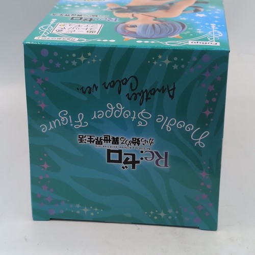 Re:Zero Rem Noodle Stopper Figure Oni Outfit Another Color Ver FuRyu Anime - Picture 5 of 6