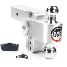 Weigh Safe CTB4-2.5 180° Hitch Aluminum 4″ Drop for 2.5″ Receiver Hitch