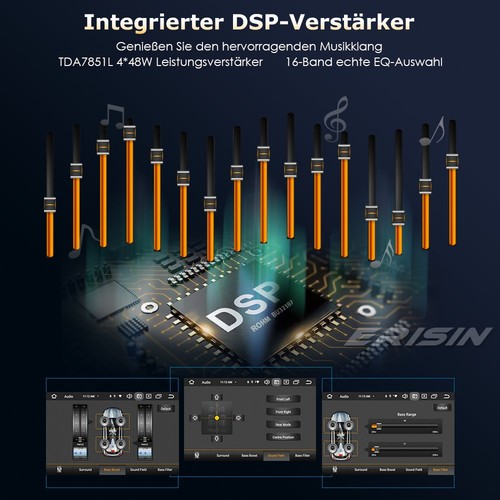 Android 14 Autoradio Navi 8 Kern 64GB CarPlay CD WiFi BT5.0 DAB+ BMW Mini Cooper - Bild 14 von 19