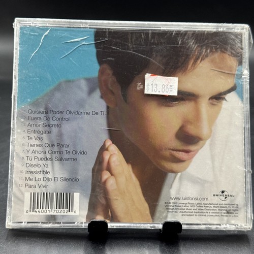 Amor Secreto by Luis Fonsi (CD, 2002, Universal Music Latino) - SEALED - Picture 2 of 7