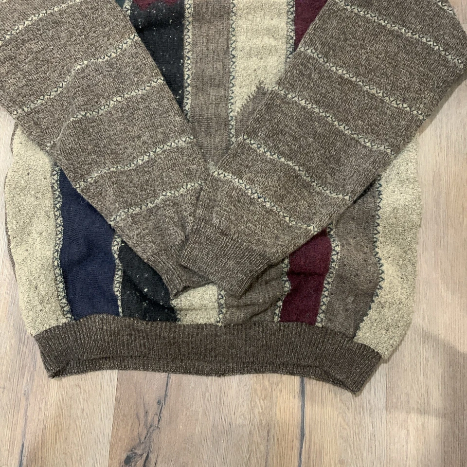 Vintage Coogi Style cable Knit Sweater Men’s Size 2XL - Image 3 of 4