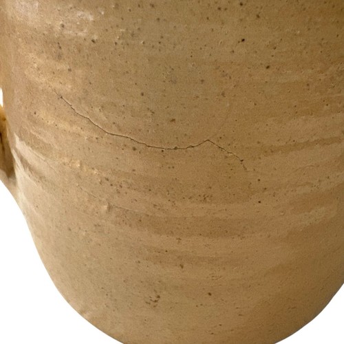Studio Art Pottery Pitcher Hand Thrown Stoneware Vintage Farmhouse Signed 6.5” - Picture 6 of 6
