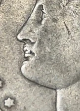 1888-O 'Hot Lips' VAM-4 Morgan Dollar Nice Original VF CHRC