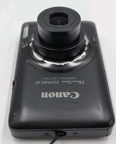 Cámara compacta Canon PowerShot SD940 IS ELPH 12,1 MP FUNCIONA - Imagen 2 de 17