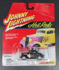 2000 Johnny Lightning Hot Rods Black 1937 Ford Coupe