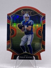 2020 Panini Select - [Base] - Red Prizm Die-Cut #30 - Concourse - Philip Rivers