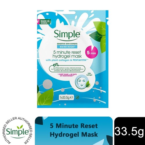 5x of Simple Kind to Skin Moisturising & Hydrating Sheet Mask with NaturalFibers - Picture 5 of 53