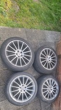 4x Mercedes W172 Slc slk r172 Amg 18" Alloy wheels and tyres turbine A1724011900