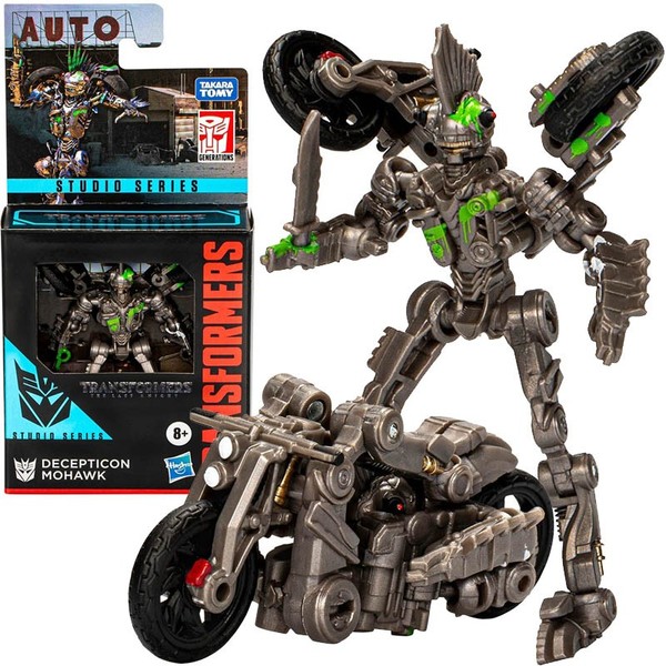 "Transformers Deception Mohawk Studio Serie 86 Core 3.75\" Action Figure Hasbro"-image