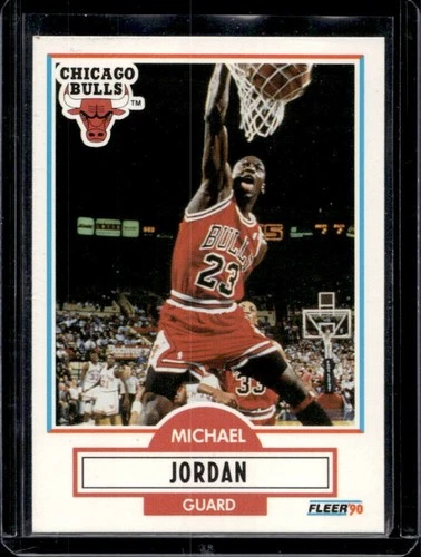 1990-91 Fleer Michael Jordan #26 Bulls