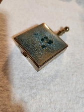 Ladies Vintage Purse Sized Ash Tray Small Compact Ash Tray