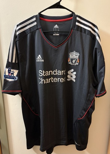 adidas Liverpool FC 2011-2012 Away Jersey Luis Suarez 7 Mens XL Authentic