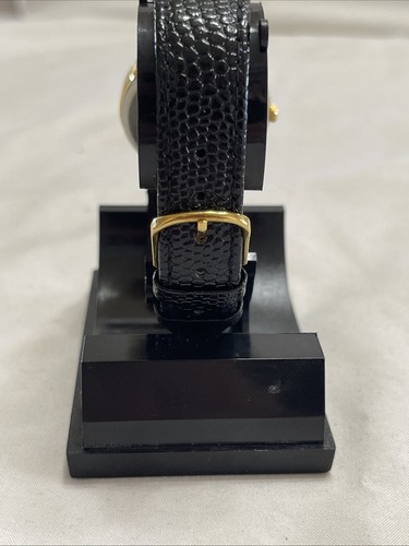 Orologio al quarzo a clessidra vintage nuovo. Made In Japan. Cinturino in pelle. Ha bisogno di batteria! - Foto 5 di 10