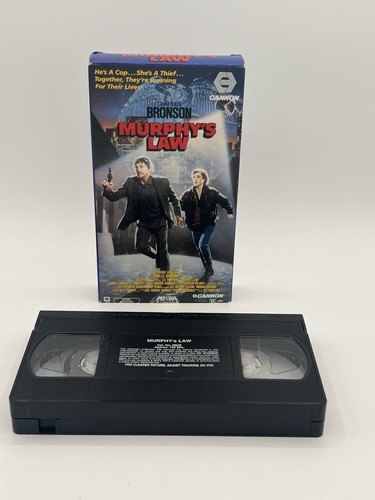 MURPHY'S LAW VHS W/charles RARE HTF VHS VIDEO TREASURES CANNON FILMS - Picture 1 of 5