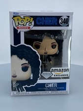 Funko Pop! Rocks: Cher - If I Could Turn Back Time, Diamond Glitter, Amazon Excl