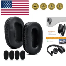 B450-XT Mod Kit Ear Pads + Mic Foam - Replacement Ear Cushions Cover Compatib...