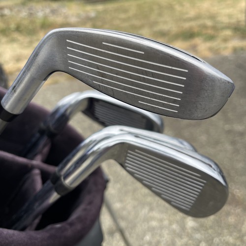 Adams Blue Combo Iron Set 3-9 Regular Aldila Slimtech/Slimtech 85 R Flex - Picture 4 of 13