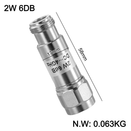 DC-4GHz-Dämpfung 50 Ohm Dämpfung Zuverlässige Leistung Für Signalanpassung - Photo 2/64