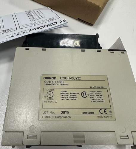Omron C200H-OC222 PLC module New One C200HOC222 Fast Shipping - Picture 2 of 4