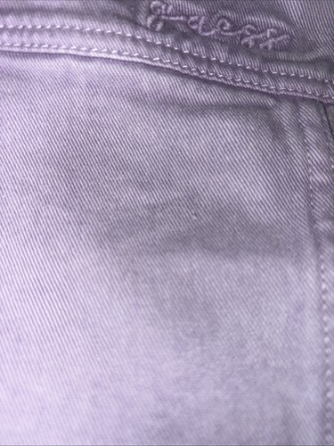 Guess Los Angeles Purple Jean Jacket Xs denim button up casual cotton blend - Picture 7 of 8