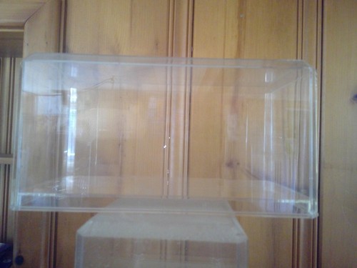 Pioneer Plastics Acrylic Display Case for 1:24 Scale Car - USED 6 pcs CLEAR BASE