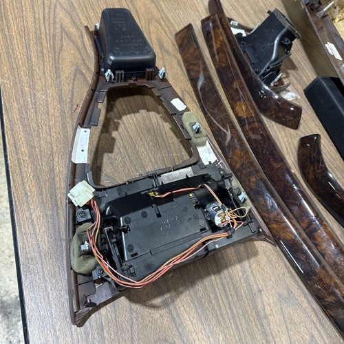 06-08 OEM BMW E90 330i Front Rear Door Dash Fine Wood Interior Trim SET* Sedan - Picture 11 of 13