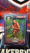 2024-25 Topps Chrome Basketball Ulrich Chomche Purple Refractor RC /275 - Raptor