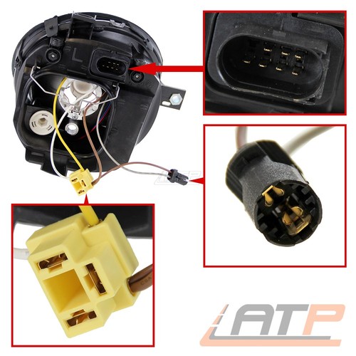 2x SCHEINWERFER HAUPTSCHEINWERFER H4 LINKS + RECHTS FÜR VW LUPO 6X 6E - Bild 3 von 6