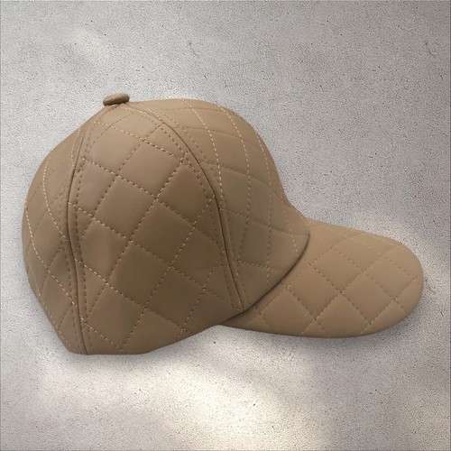 Quilted Baseball Cap, NWT - Picture 3 of 4