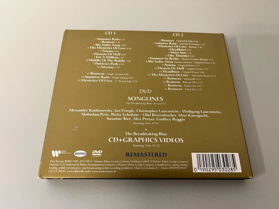 Alphaville – The Breathtaking Blue - 2 CD & DVD (Deluxe Edition) © 1989/21 - Bild 4 von 4