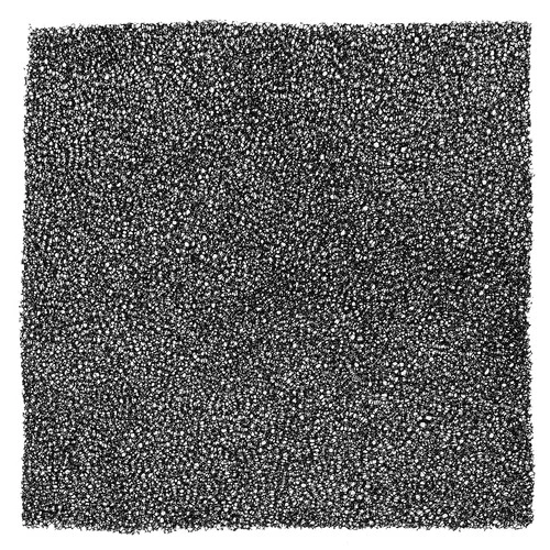 20" x 20" x 0.2" 30ppi Fan Replacement Filters Polyurethane Sponge Filter