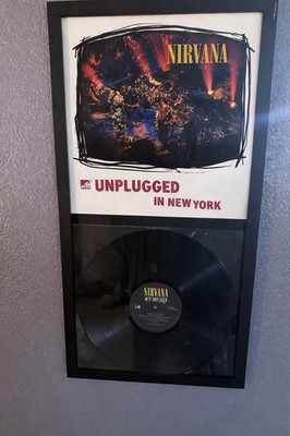 Nirvana Unplugged in New York Vinyl Record Vintage Collectible Art