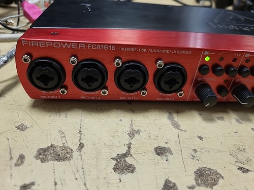 BEHRINGER FIREPOWER FCA1616 USB/FIREWIRE AUDIO INTERFACE - NOT FULLY TESTED - Picture 2 of 14