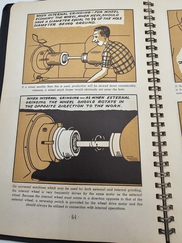 Landis Tool Company Better Schleifheft 1942 Vintage Präzisionsschleifer Buch - Bild 8 von 8
