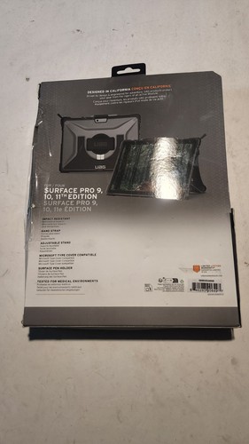 Custodia URBAN ARMOR GEAR UAG Microsoft Surface Pro 9 nuova aperta MANCA CINTURINO plasma - Foto 2 di 2