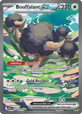 NM-Mint Bouffalant ex - 170/086 - Special Illustration Rare Pokemon White Flare