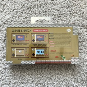 Nintendo Game and Watch: Super Mario Bros, 2020 Limited 35th Anniv. NEW SEALED