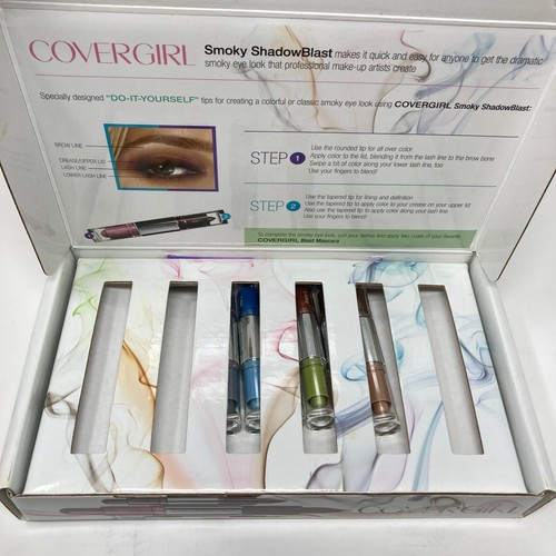 Covergirl Smoky Shadowblast Eye Shadow Variety 6 Pack Collectors Set NEW - Picture 6 of 12
