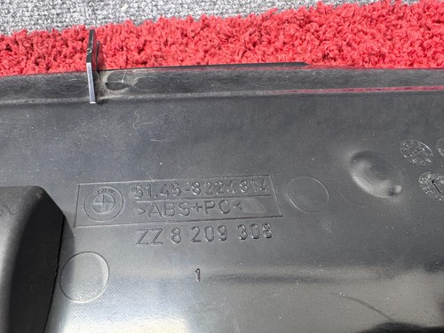BMW 99-06 E46 M3 Front Right Passenger Side Under Dashboard Panel Cover OEM 121K - Picture 6 of 6