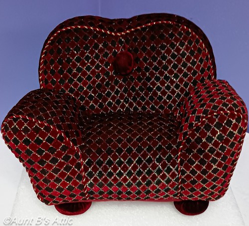 Holiday Decor Midwestern Home Products Mini Overstuffed Arm Chairs Holiday Decor - Picture 32 of 40