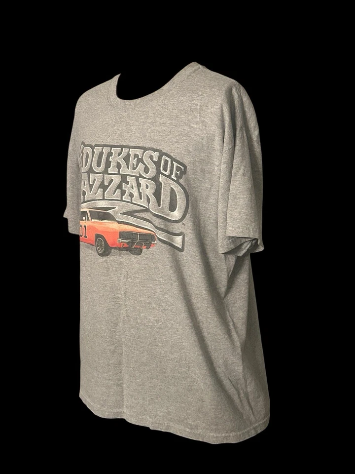 The Dukes Of Hazzard L General Lee T Shirt Mens Large Gray T-Shirt - Image 4 of 4