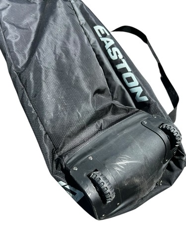 Easton Elite Black Dugout Baseball Bat Equipment Rolling Hanging Bag! Some wear - Picture 9 of 10