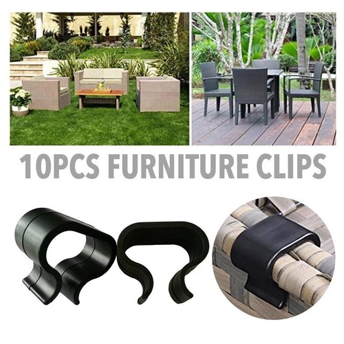 1-10X Rattan Furniture Clips Connector Chair Fastners Clip For Garden Furniture - Bild 2 von 18