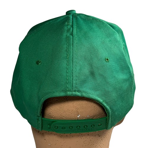 Vintage Seagram’s Gin SnapBack Trucker Rope Hat Cap Embroidered Green Sportcap - Bild 3 von 7