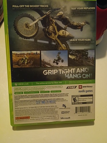MX vs ATV Reflex (Microsoft Xbox 360, 2009) Complete and Tested - Picture 2 of 3