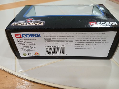 Corgi Showcase P-51D Mustang "Cripes A'Mighty" Fighter Scramble Diecast 2002 Neu - Bild 4 von 4