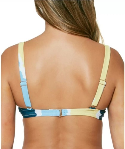 Jessica Simpson Womens Smooth Sailing Underwire Swim Bikini Top Size Medium - Picture 2 of 2