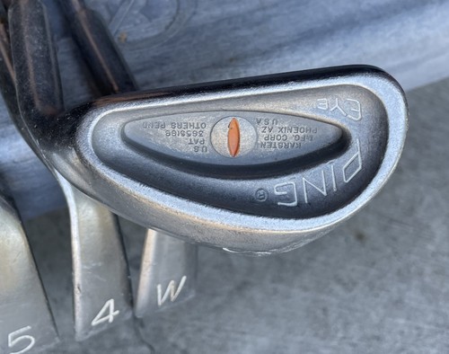 Original Cat Eye PING Eye Iron Set Orange Dot 4.5.6.7.8.9.W.S ZZ LITE Karsten - Picture 2 of 7